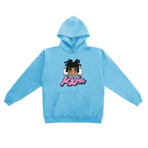 Kyle Live Hoodie Blue