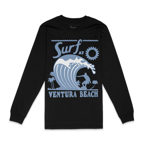 Ventura Surf Black Long Sleeve Shirt – SuperDuperKyle